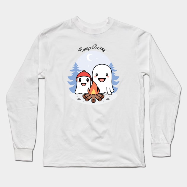 Camp Buddy Long Sleeve T-Shirt by VecTikSam